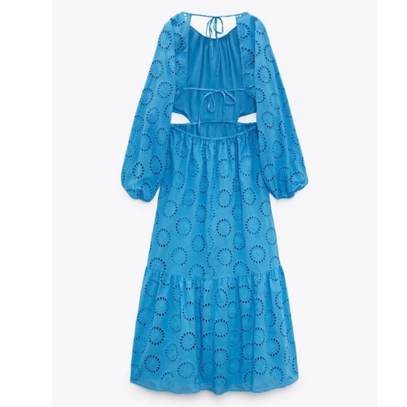 GORGEOUS ZARA Cutout Embroirdered Dress - Picture 9 of 10
